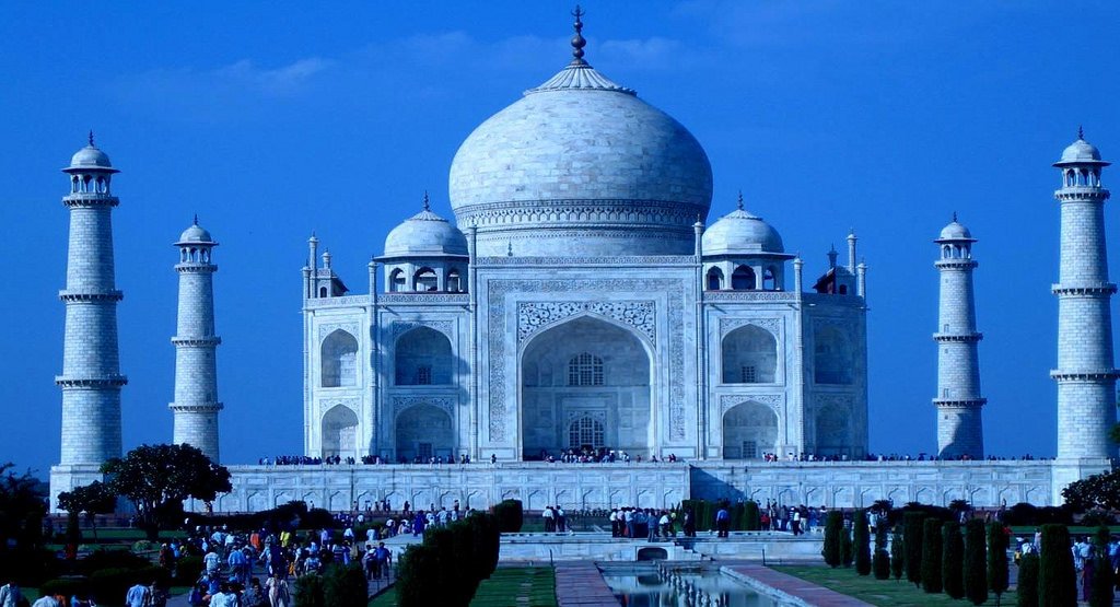 Taj Mahal on full Moon Light, Agra