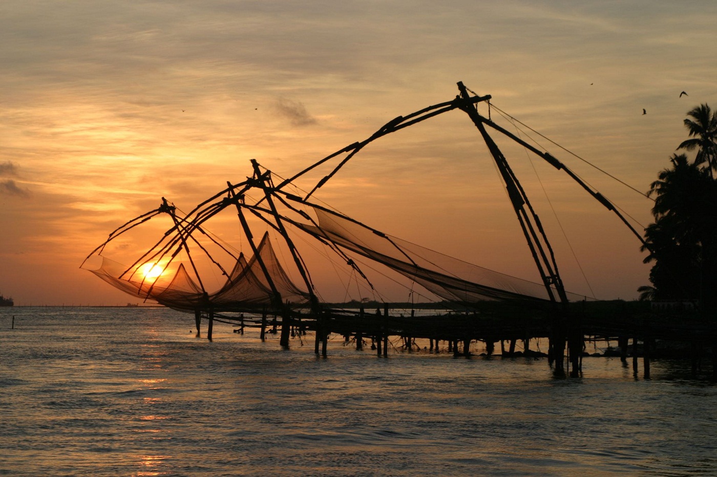 Chinese fishing net Cochin
