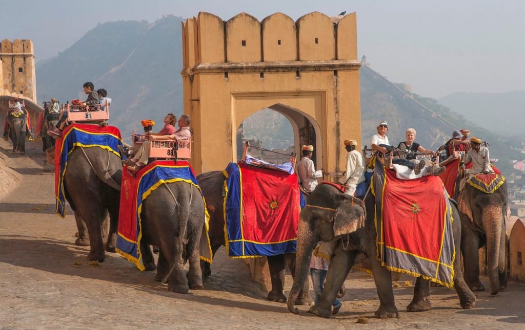 Elephant Safari, Amer Fort Jaipur