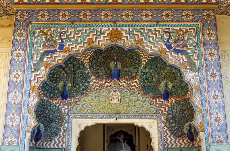 Peacock Gate of City Palace, Jaipur