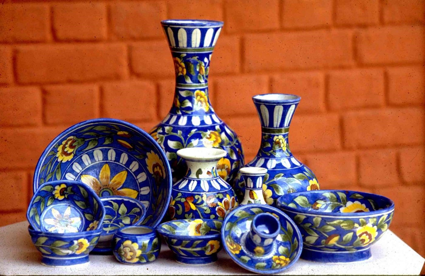 Blue Pottery Rajasthan