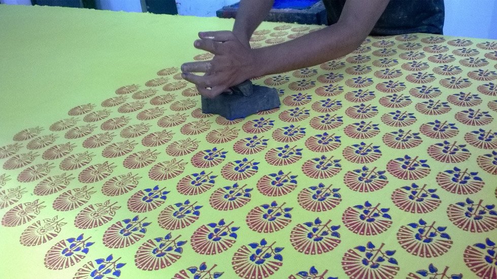 Hand Block Print in Rajasthan